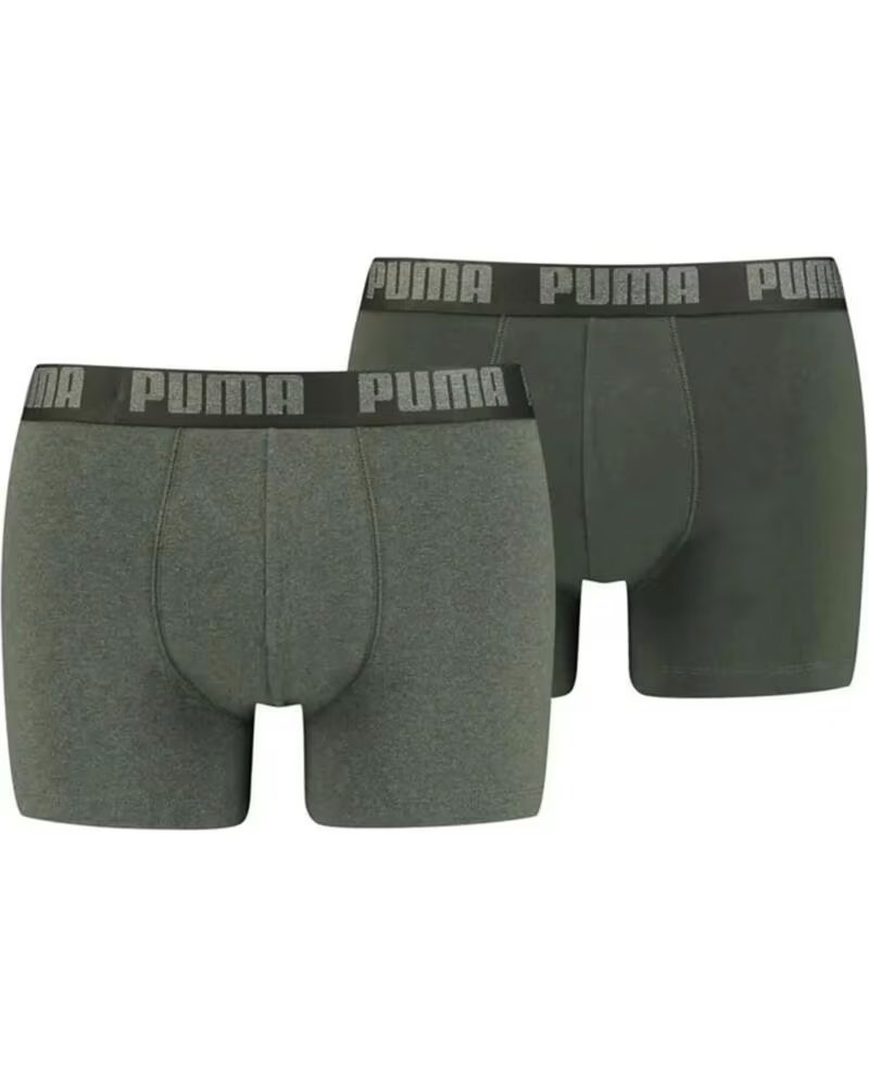 PUMA LOT DE CALEÇONS 521015001-038 POUR HOMME VERDE