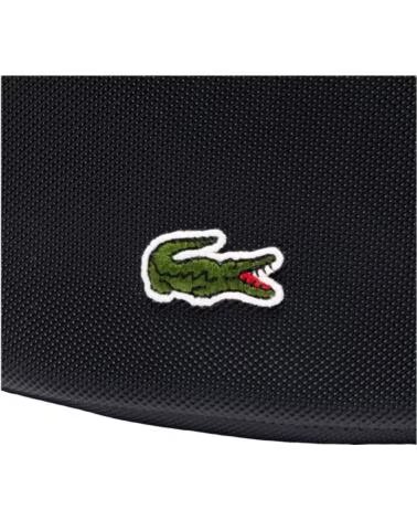 LACOSTE MARSUPIO NH3317LV-P00 UOMO NERO NEGRO