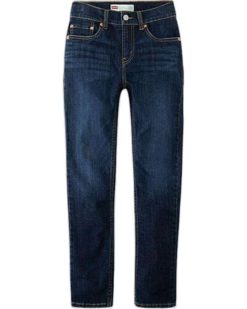 LEVIS PANTALON LONG 9E6728-M9F POUR ENFANTS UNISEXE BLEU AZUL