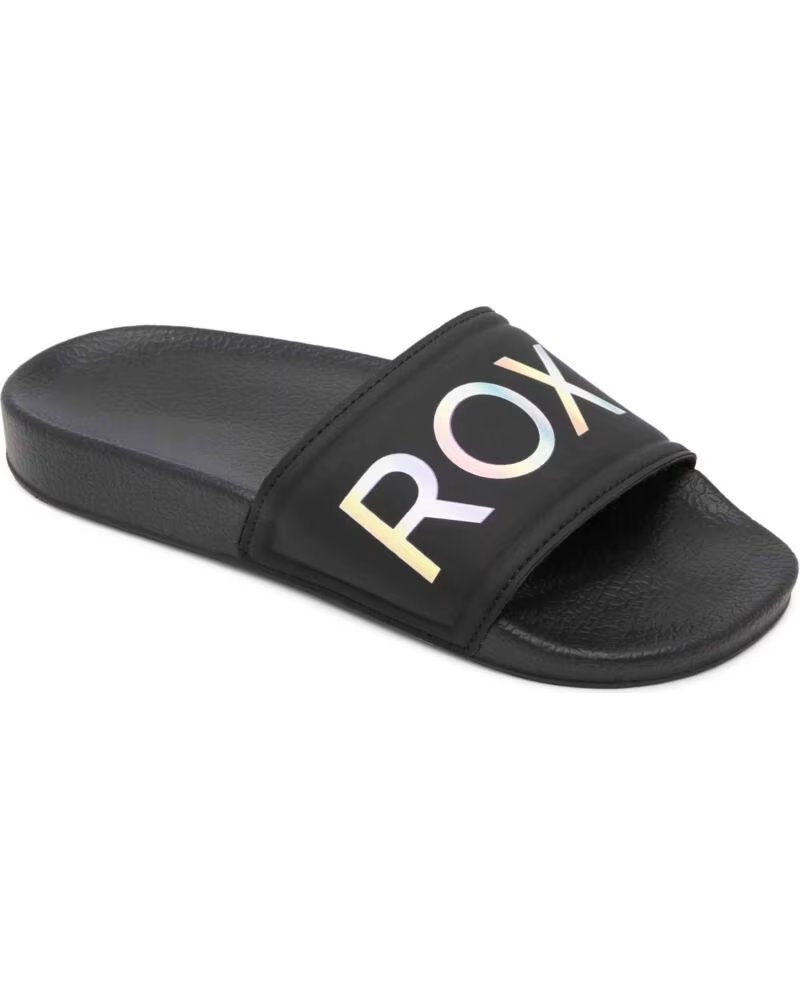 ROXY CLAQUETTES SLIPPY II NOIRES POUR FEMME MULTICOLOR