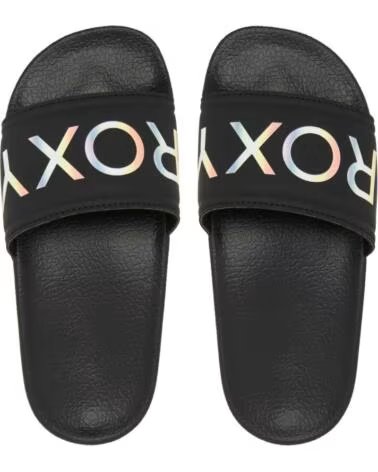 ROXY CLAQUETTES SLIPPY II NOIRES POUR FEMME MULTICOLOR