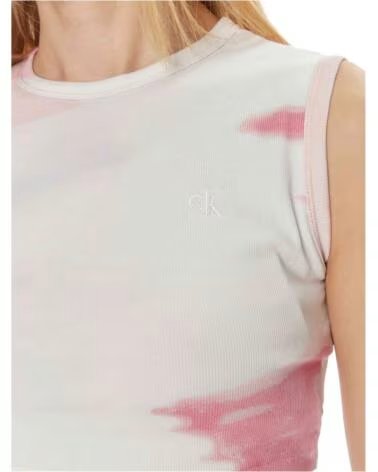 CALVIN KLEIN Camiseta De Tirantes J20J2231630La en blanco para mujer MULTICOLOR