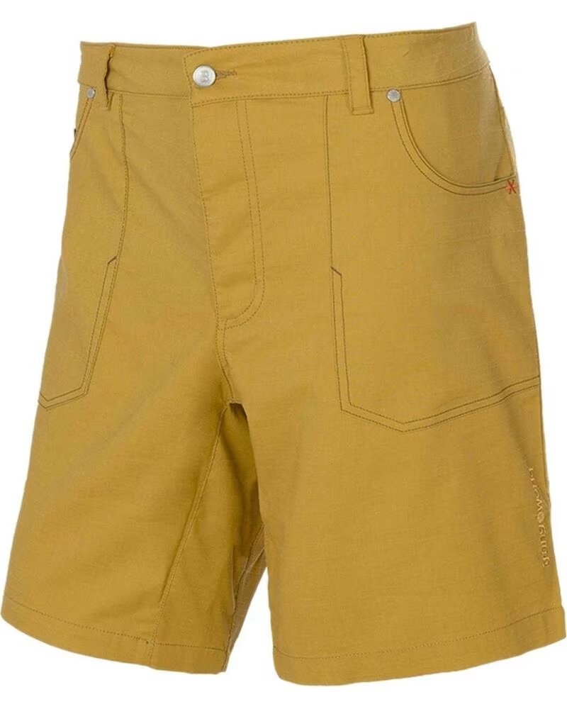 TRANGOWORLD PANTALONCINI PC010017-530 GIALLO DA UOMO MULTICOLOR