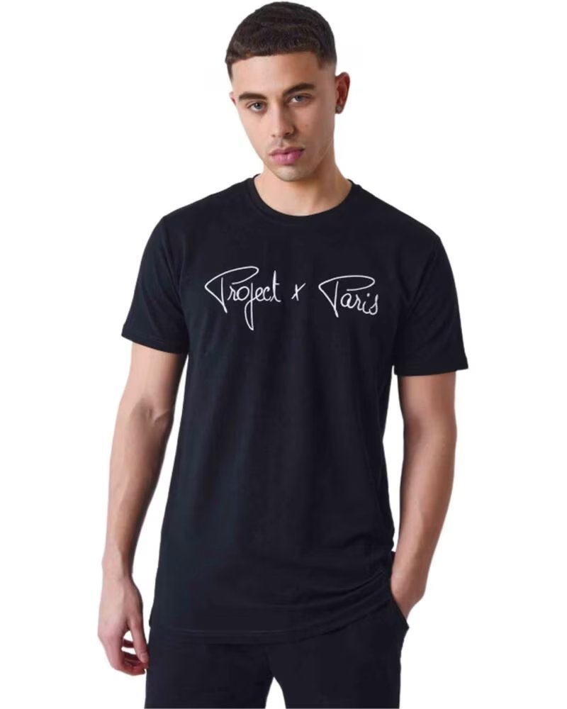 PROJECT X PARIS KURZARMSHIRT 1910076-BLW SCHWARZ BLW
