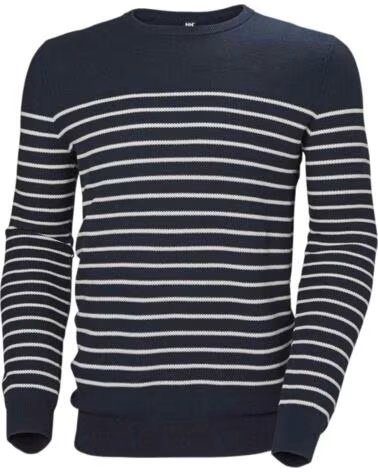 HELLY HANSEN PULLOVER 34055597 HERREN BLAU GESTREIFT MULTICOLOR