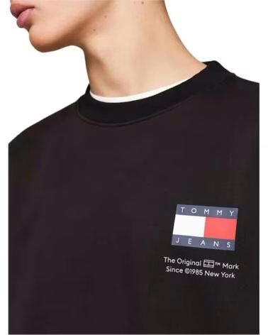 TOMMY HILFIGER SUDADERA DM0DM18913BDS HOMBRE NEGRO