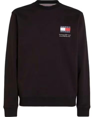 TOMMY HILFIGER SUDADERA DM0DM18913BDS HOMBRE NEGRO
