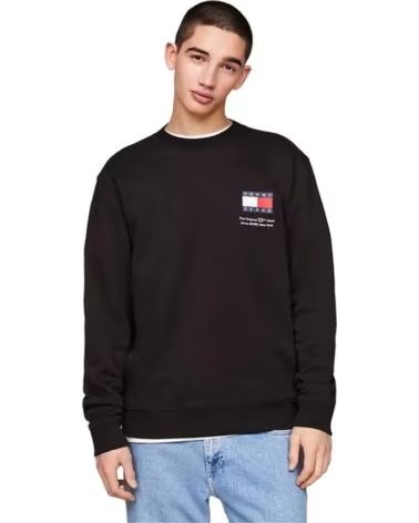 TOMMY HILFIGER SUDADERA DM0DM18913BDS HOMBRE NEGRO
