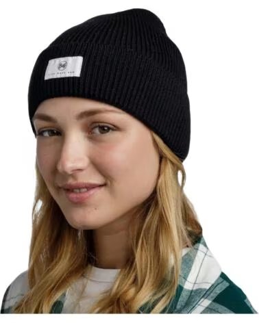 BUFF MÜTZE 132330 999 10 00 FÜR DAMEN SCHWARZ NEGRO