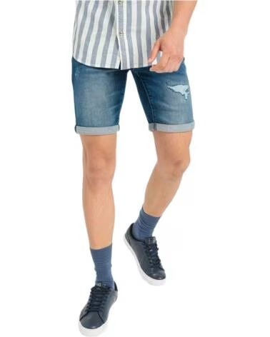 BERMUDA EN JEAN ONLY SONS 22025150-DARKMEDIUMDENIM AZUL