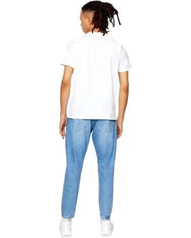 PEPE JEANS T-SHIRT A MANICA CORTA PM508707-800 BIANCO DA UOMO BLANCO