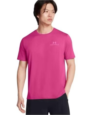 UNDER ARMOUR KURZARM-T-SHIRT 1383973-686 IN ROSA FÜR HERREN MULTICOLOR