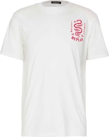 REPLAY CAMISETA DE MANGA CORTA M68360002660011 HOMBRE BLANCO