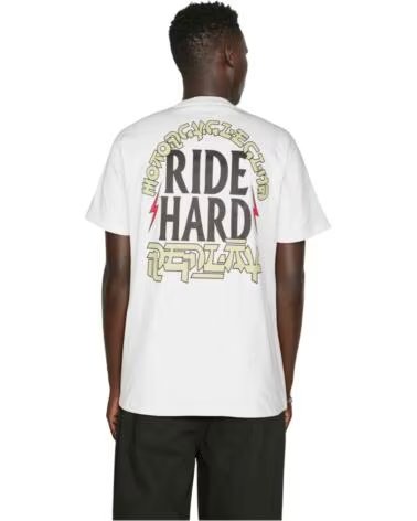 REPLAY KURZARM-T-SHIRT M68050002360P801 HERREN WEISS BLANCO