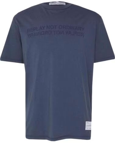 REPLAY KURZARM-T-SHIRT M681800022658M282 HERREN AZUL