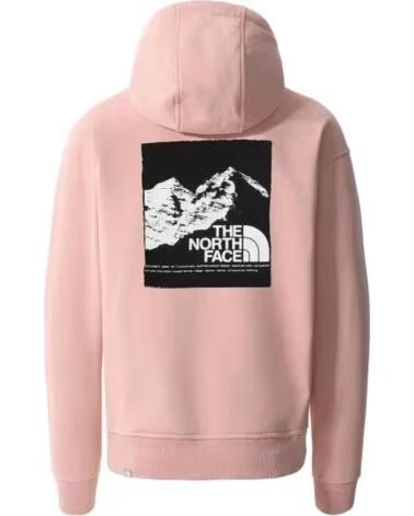 THE NORTH FACE ESSENTIAL TNF KAPUZENPULLOVER UNISEX ROSA