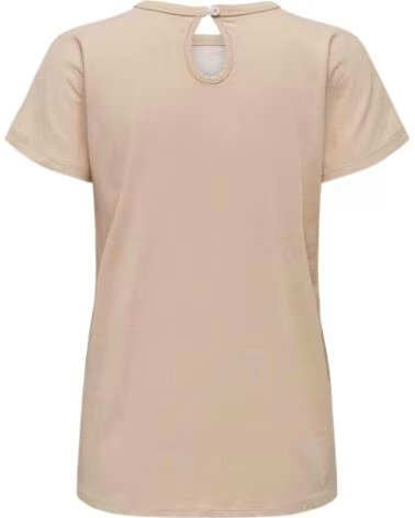 ONLY MAGLIETTA A MANICA CORTA 15308933-ROSE STAMPATA ROSA