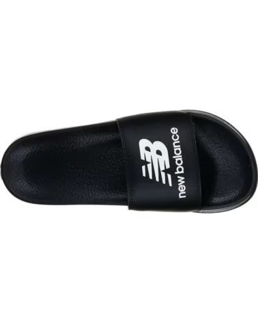 NEW BALANCE CLAQUETTES SUF050E2 UNISEXES NEGRO