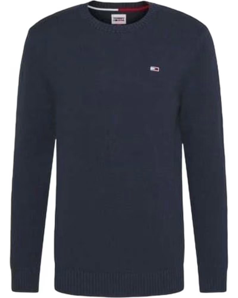 TOMMY JEANS SUDADERA DM0DM11856-C87 HOMBRE AZUL