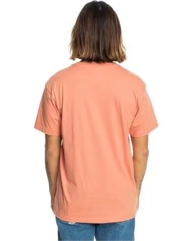 T-SHIRT MANICA CORTA UOMO QUIKSILVER EQYZT07675-MJR0 ARANCIONE NARANJA