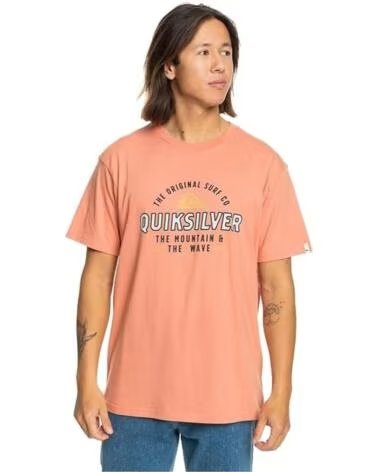 QUIKSILVER HERREN KURZARMSHIRT EQYZT07675-MJR0 IN ORANGE NARANJA