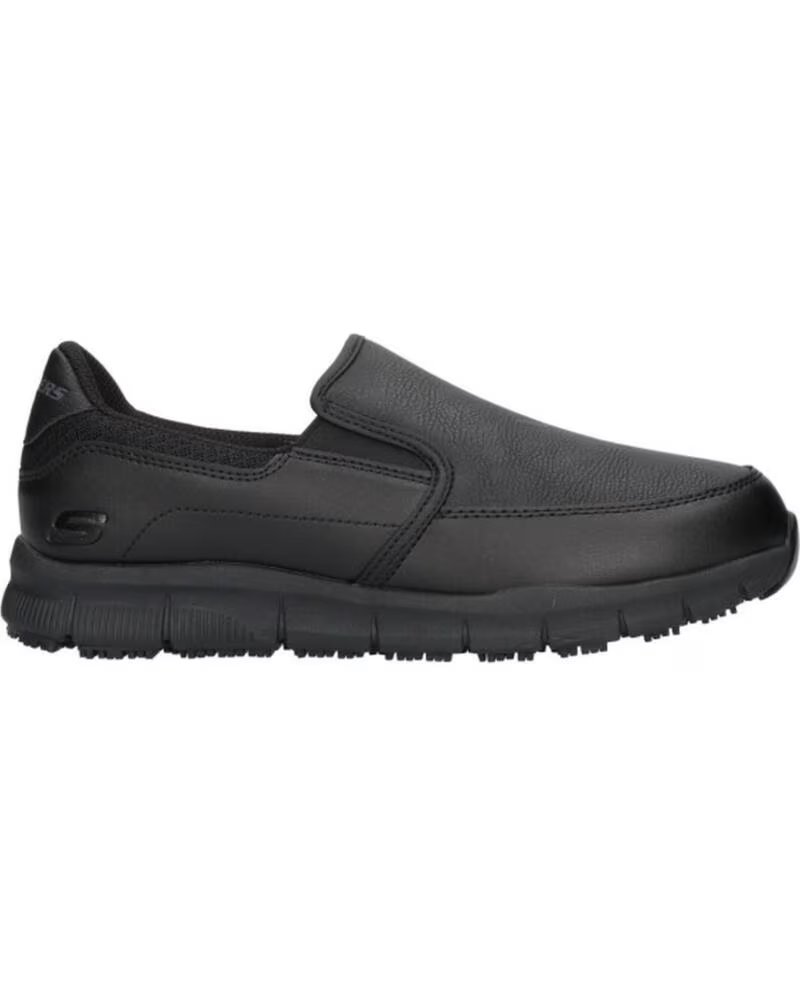 SKECHERS SCARPE 77236ECBLK NEGRO