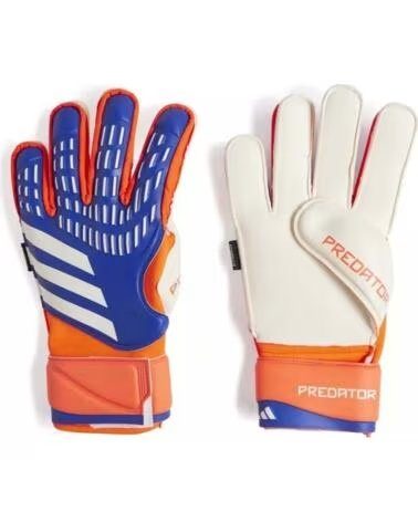 ADIDAS GANTS DE FOOTBALL PREDATOR MATCH FINGERSAVE BLEU UNISEXE MULTICOLOR