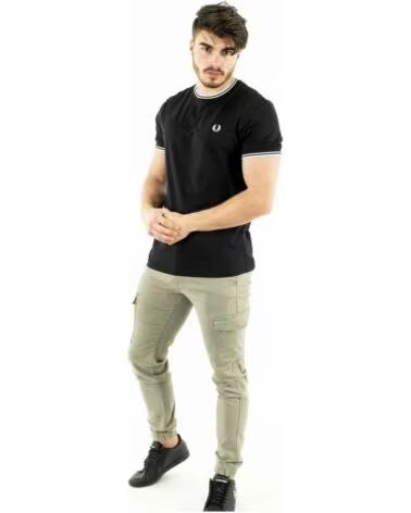 FRED PERRY KURZARM-T-SHIRT M1588-102-M FÜR HERREN