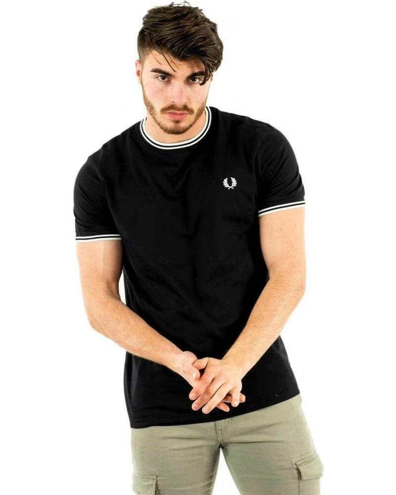FRED PERRY KURZARM-T-SHIRT M1588-102-M FÜR HERREN