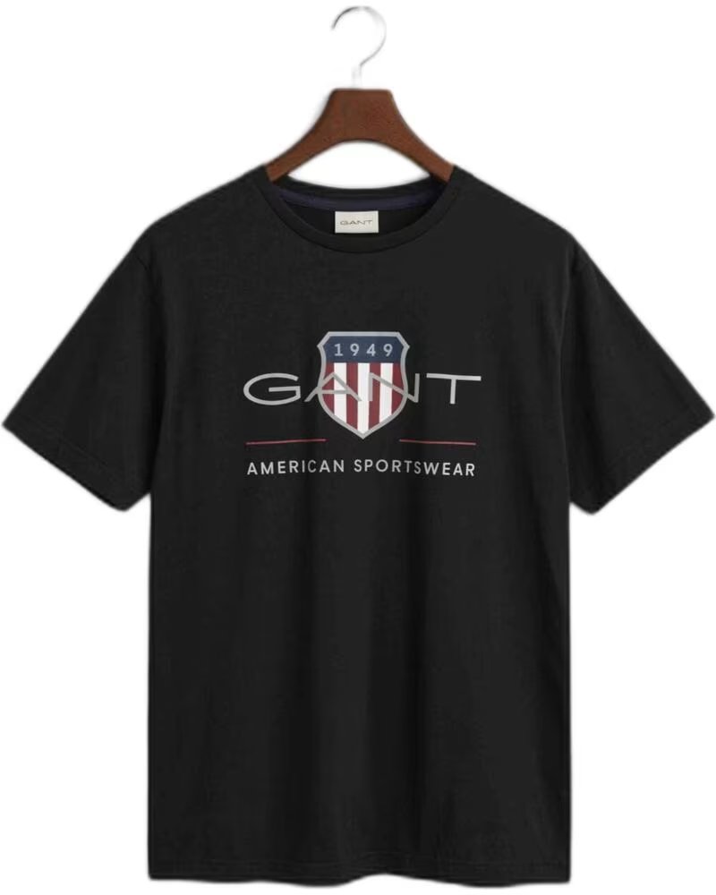 GANT KURZARMSHIRT 2003199005 FÜR HERREN NEGRO