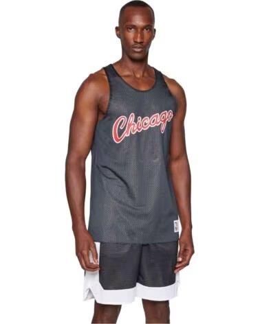 MITCHELL NESS MAILLOT DE BASKETBALL TMTK6913CBUYYPPPMTBK HOMME NOIR NEGRO