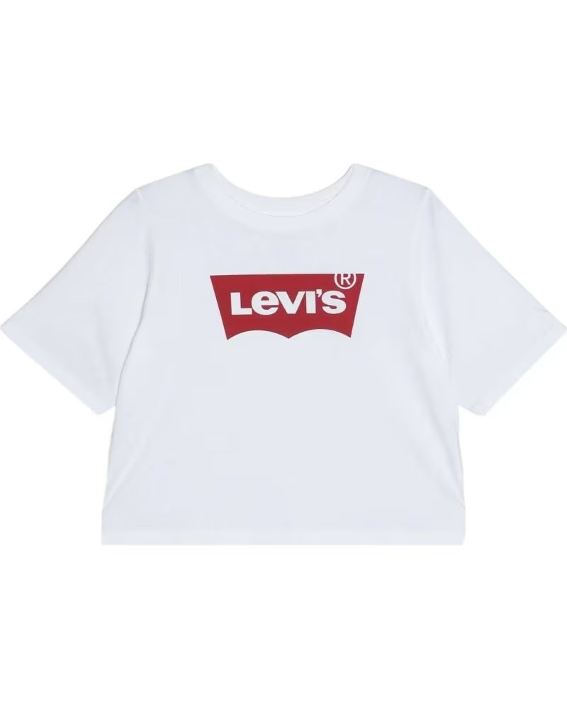 LEVI´S KURZARM-T-SHIRT KINDER 4E0220-001 BLANCO