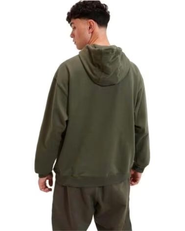 ELLESSE FELPA CON CAPPUCCIO SHT18001-506 UOMO VERDE