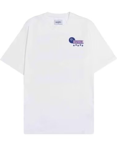 KURZARM-T-SHIRT TSSALOONWHITE UNISEX BESSEL FRIENDS BLANCO