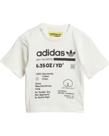 ADIDAS T-SHIRT DH3227 BLANUB