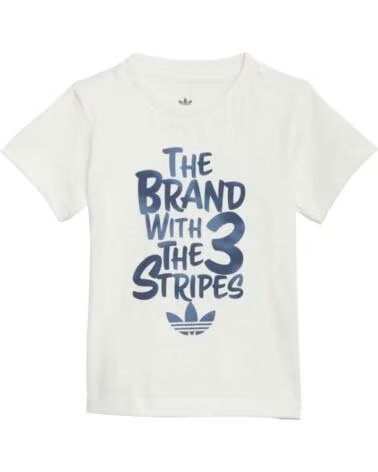 ADIDAS T-SHIRT A MANICA CORTA GN4115 PER BAMBINI BLANCO