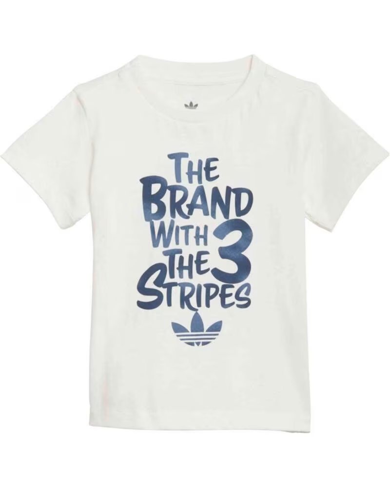 ADIDAS T-SHIRT A MANICA CORTA GN4115 PER BAMBINI BLANCO