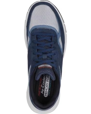 SKECHERS BASKETS 232613NVGY POUR HOMME BLEUE AZUL