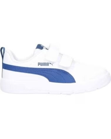 PUMA TÊNIS 397642-08 EM BRANCO PARA CRIANÇAS UNISSEXO BRANCO-AZUL BLANCO-AZUL