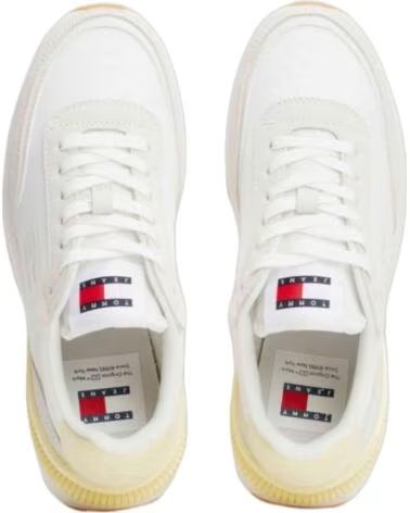 TOMMY HILFIGER SNEAKER EN0EN02511ZHO WEISS DAMEN MULTICOLOR