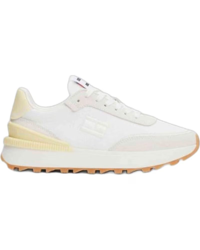 TOMMY HILFIGER SNEAKER EN0EN02511ZHO WEISS DAMEN MULTICOLOR