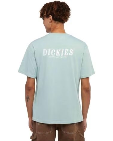 DICKIES T-SHIRT A MANICA CORTA DK0A863DJ591-M VERDE DA UOMO