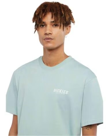 DICKIES T-SHIRT A MANICA CORTA DK0A863DJ591-M VERDE DA UOMO