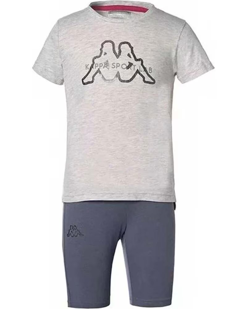 KAPPA CONJUNTO 341E1JW-A03 CINZA MENINAS GRIS