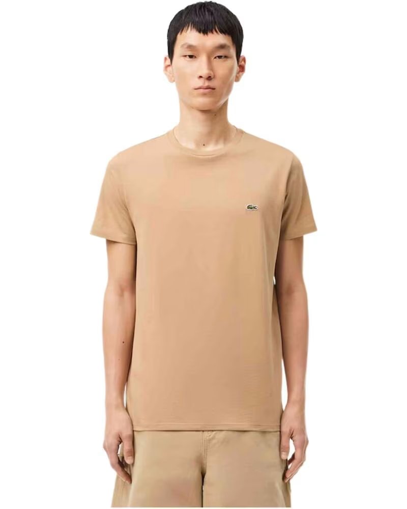 LACOSTE KURZARMSHIRT TH67090002S IN BEIGE FÜR HERREN