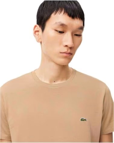 LACOSTE KURZARMSHIRT TH67090002S IN BEIGE FÜR HERREN
