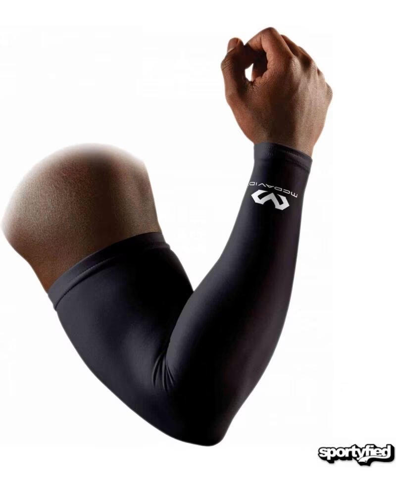 MCDAVID MANCHON DE COMPRESSION 6566R-BK POUR HOMME NOIR NEGRO