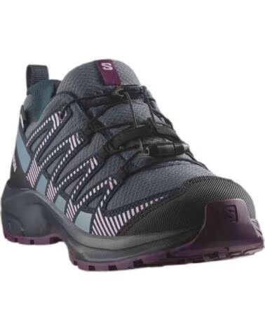 SALOMON ZAPATILLAS DE TREKKING L47568100 UNISEX NIÑOS NEGRO