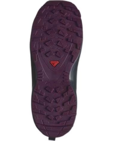 SALOMON ZAPATILLAS DE TREKKING L47568100 UNISEX NIÑOS NEGRO