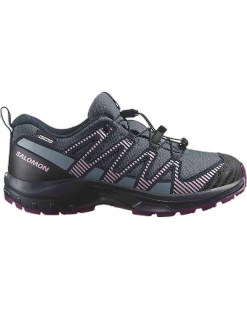 SALOMON ZAPATILLAS DE TREKKING L47568100 UNISEX NIÑOS NEGRO
